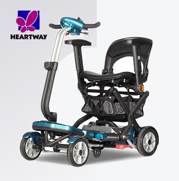 S19F Heartway Brio 4 Wheel Portable Mobility Scooter